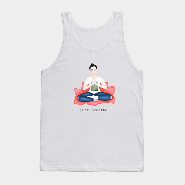 just breathe Tank Top by Breathe Serene 